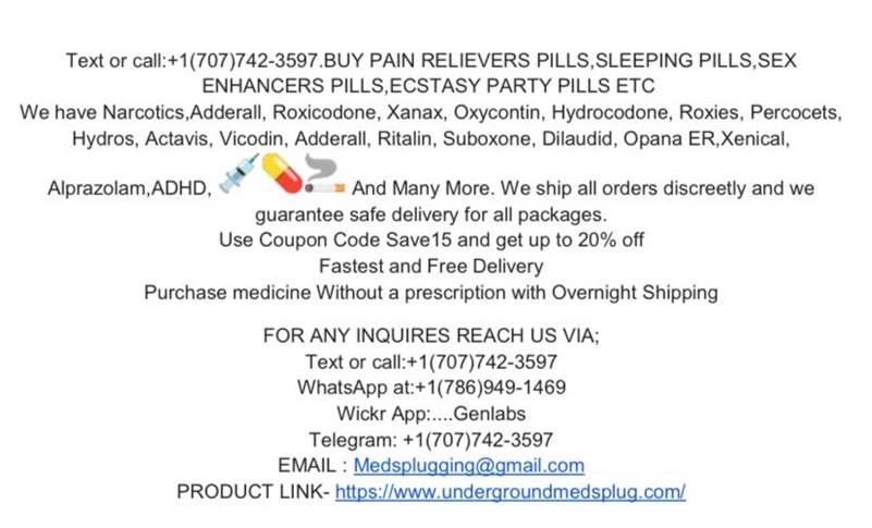 Buy Oxycodone Online Without Prescription+1(707)742-3597